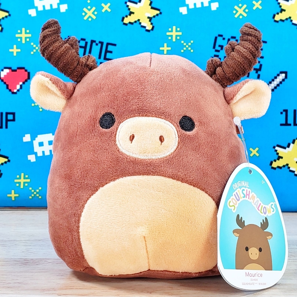 Squishmallow Maurice the Moose 5" UltraSoft Wilderness Squad Toy Plush NWT